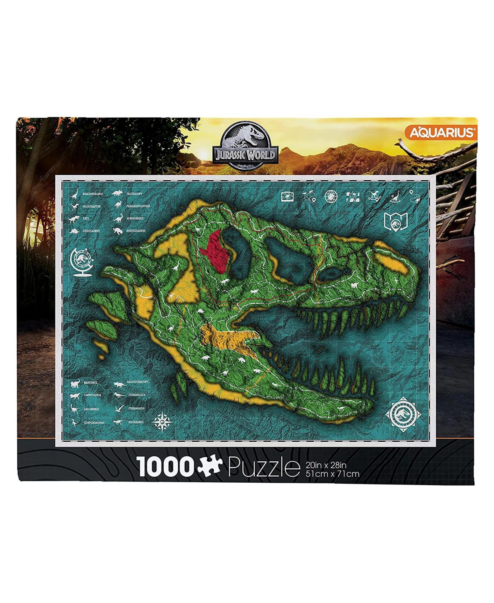 Jurassic World Пазл 1000 деталей