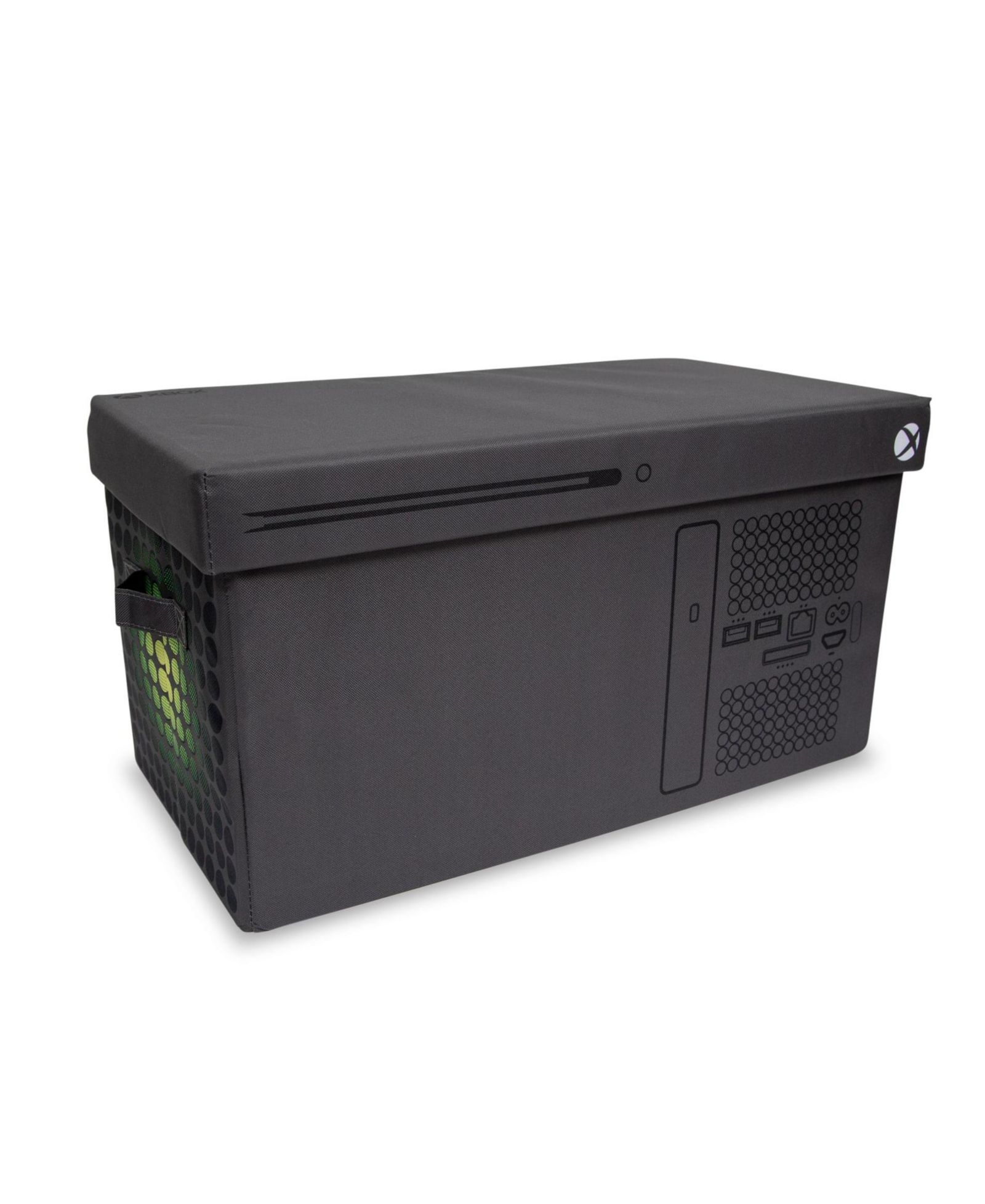 Органайзер Xbox Series X Logo Storage Bin with Lid 24 x 12 Inches