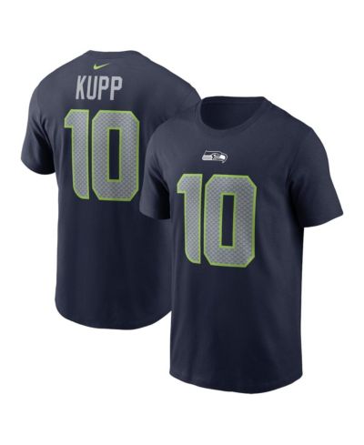 Мужская футболка Nike Cooper Kupp Seattle Seahawks с именем и номером игрока