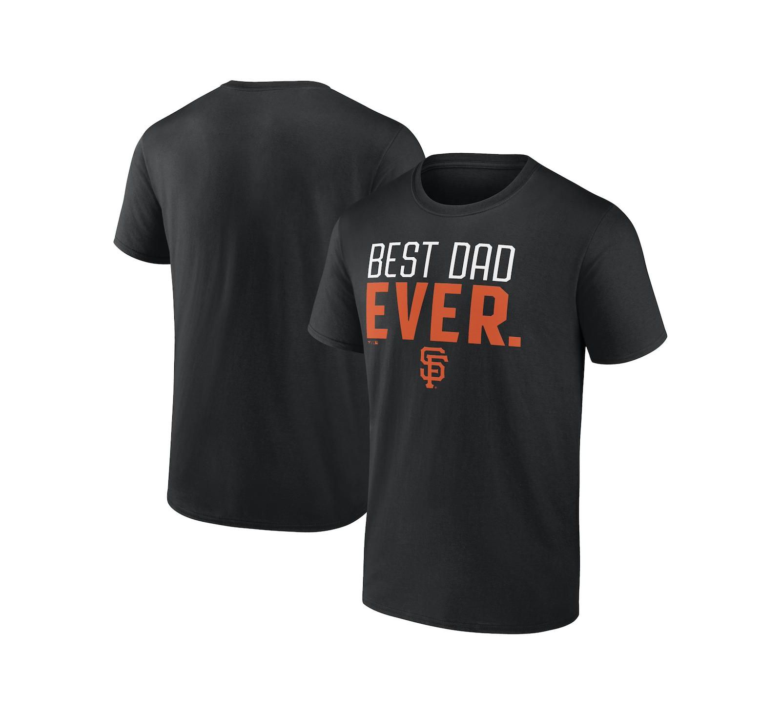 Мужская футболка Fanatics Mto Label Black San Francisco Giants Best Dad Ever