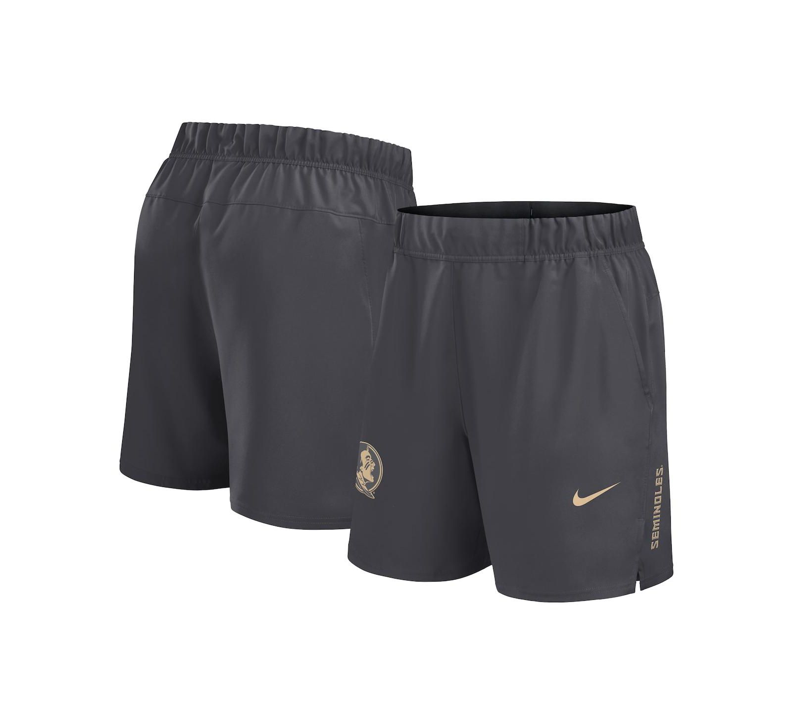 Nike Men's Gray Florida State Seminoles Primetime Woven Victory Performance Shorts