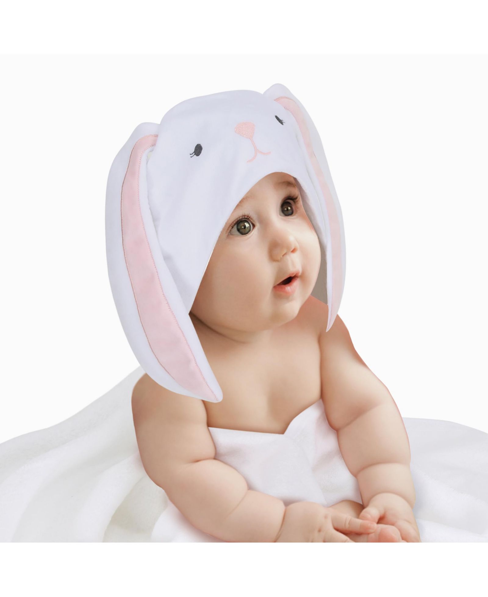 Полотенце для купания Lambs & Ivy Bunny Hooded Cotton Terry