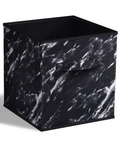 Sorbus 11 Inch Foldable Fabric Storage Cube Bin with Handles - for Organizing Pantry, Closet, Nursery, Playroom, & More