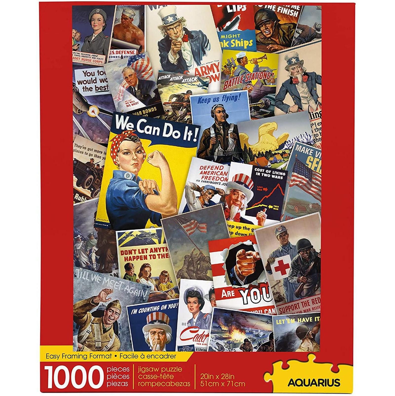 Пазл Smithsonian War Posters 1000 Piece Jigsaw Puzzle