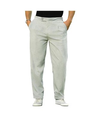 Campus Sutra Мужские брюки Tailored Cloud Grey Veined