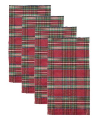 Lenox Set of 4 Holiday Nouveau Dazzle Napkins, 19" x 19"
