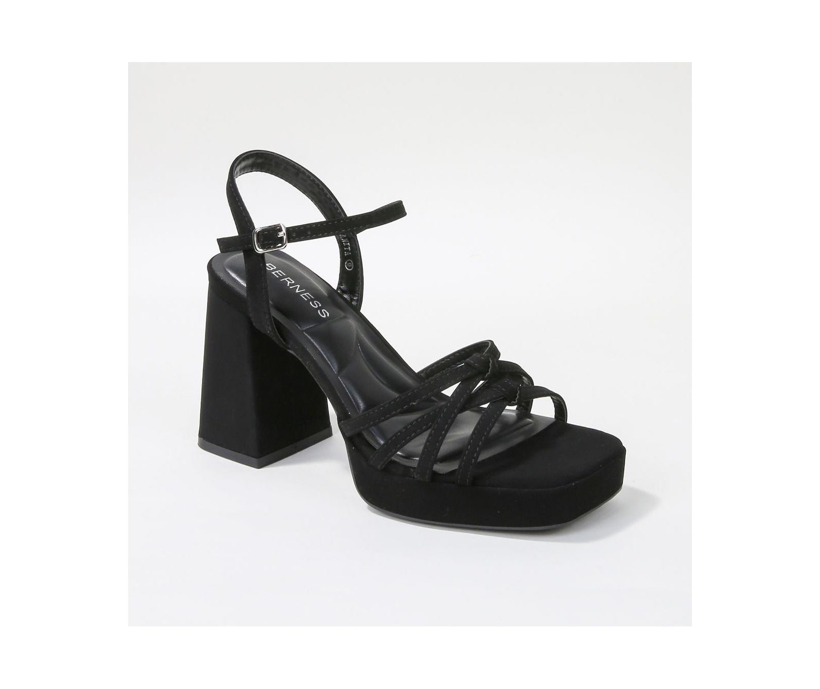 Anita Knotted Strappy Platform Heel Sandals
