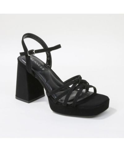 Сандалии Anita Knotted Strappy Platform Heel