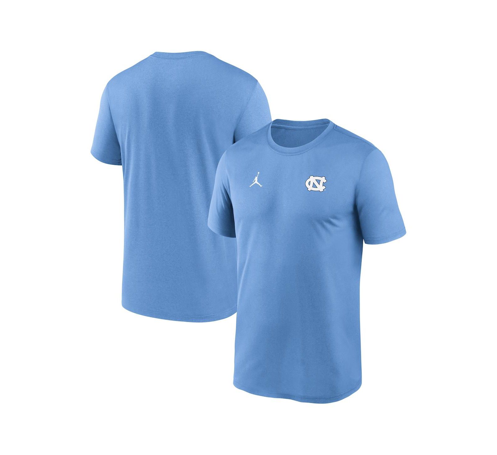 Jordan Men's Carolina Blue North Carolina Tar Heels 2025 Sideline Small Logo Legend Performance T-Shirt