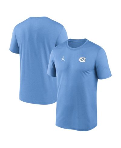 Мужская футболка Jordan Carolina Blue North Carolina Tar Heels 2025 Sideline Small Logo Legend Performance