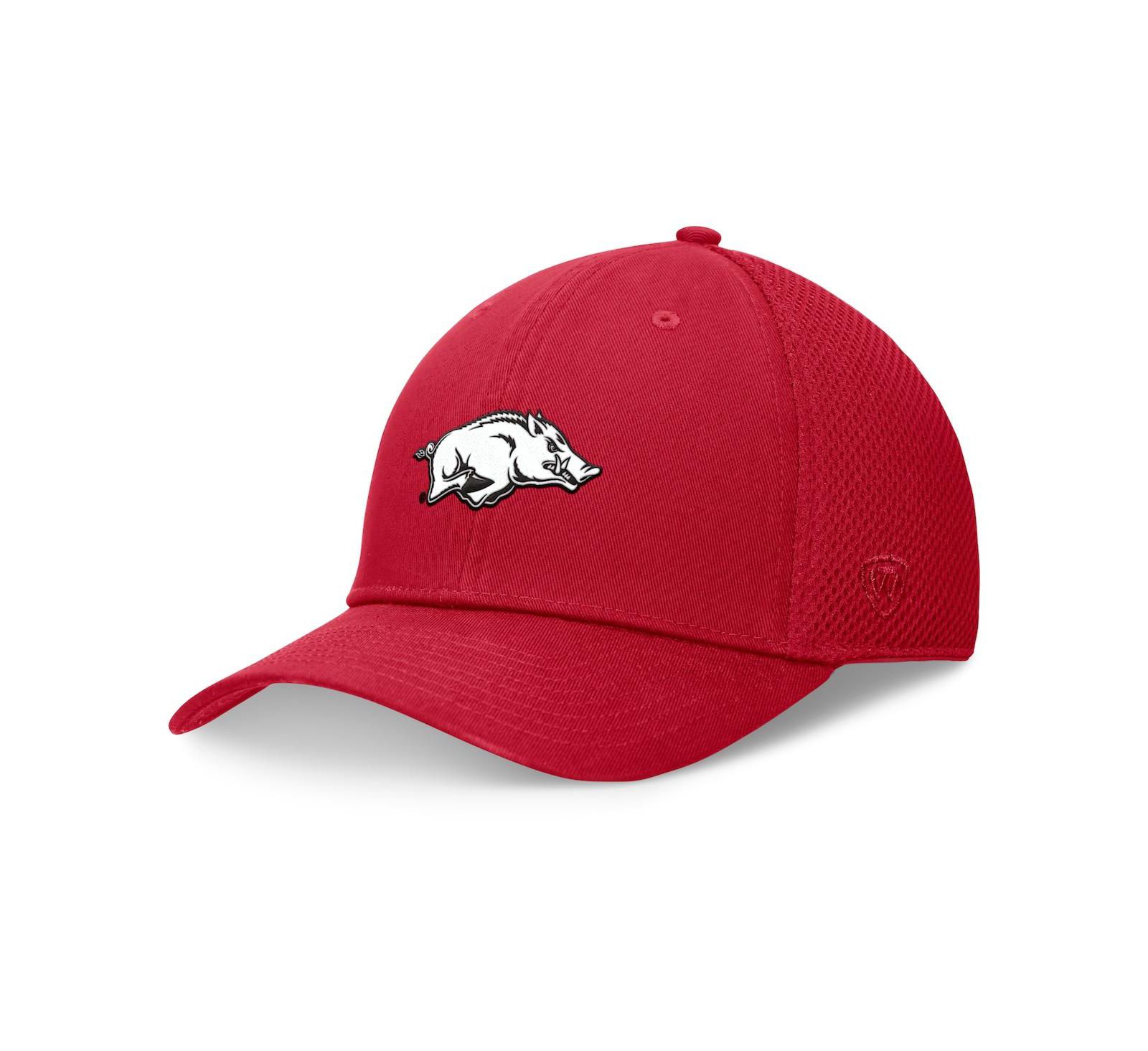 Top of the World Men's Cardinal Arkansas Razorbacks Spacer Flex Hat