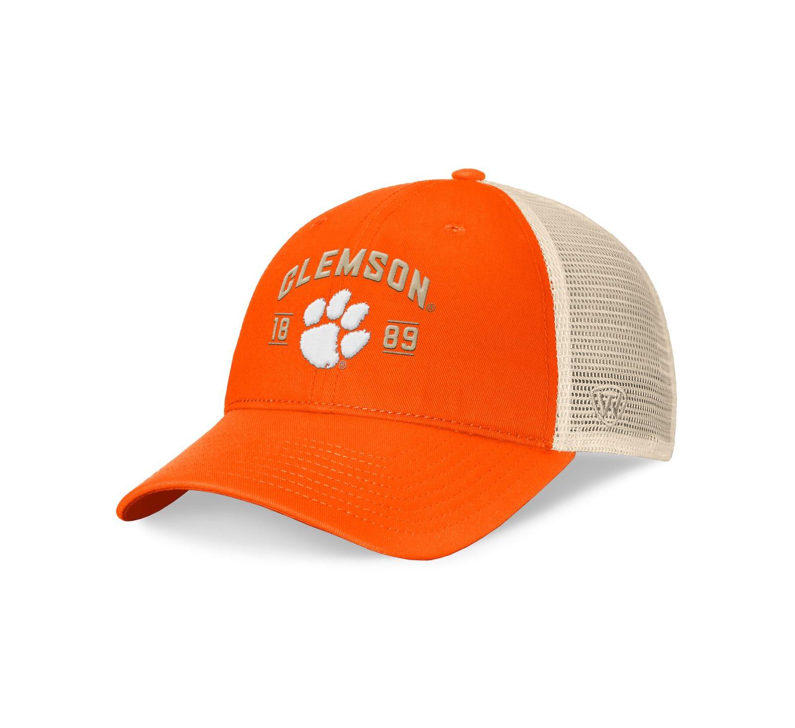 Top of the World Men's Orange Clemson Tigers Heritage Waylon Trucker Adjustable Hat