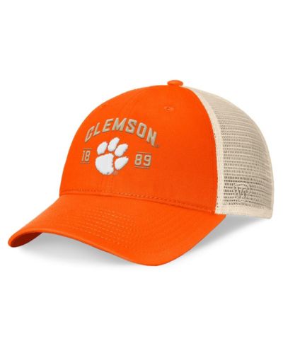 Мужская кепка Top of the World Clemson Tigers Heritage Waylon Trucker Orange