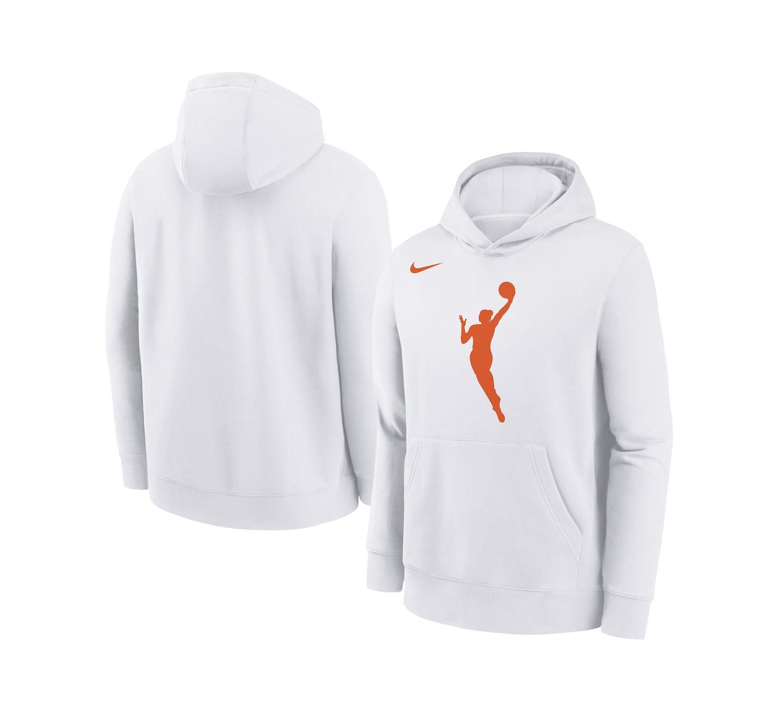 Nike Детский худи с логотипом WNBA, белый