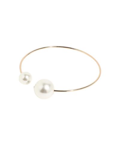 SOHI Pearl Gold Choker Necklace