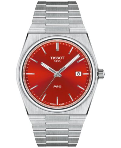 Tissot Мужские швейцарские часы Tissot PRX Quartz Stainless Steel 40mm