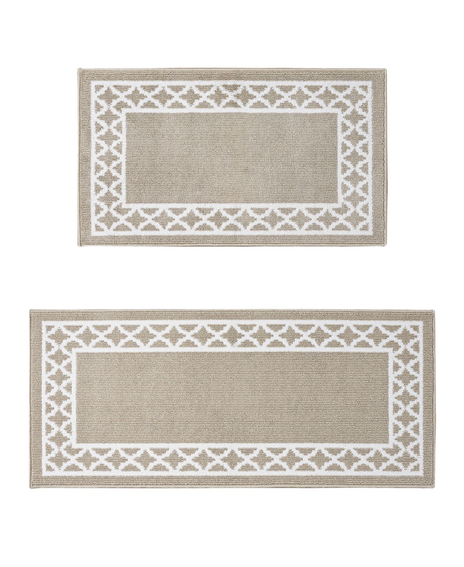 Nautica Collin Trellis Border Tufted 2-Pc. Runner Rug Set