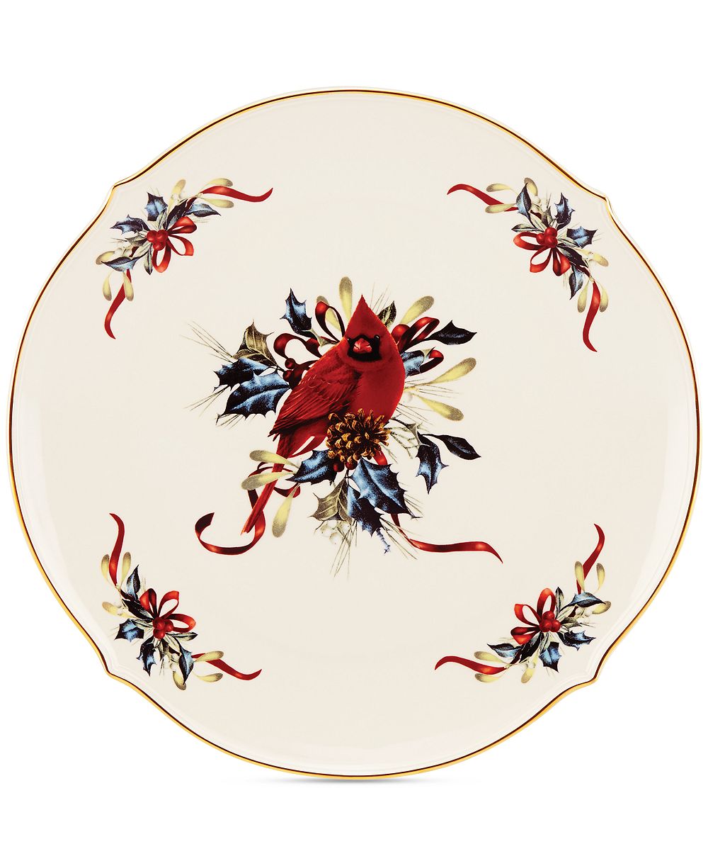 Большое блюдо Lenox Winter Greetings для сервировки