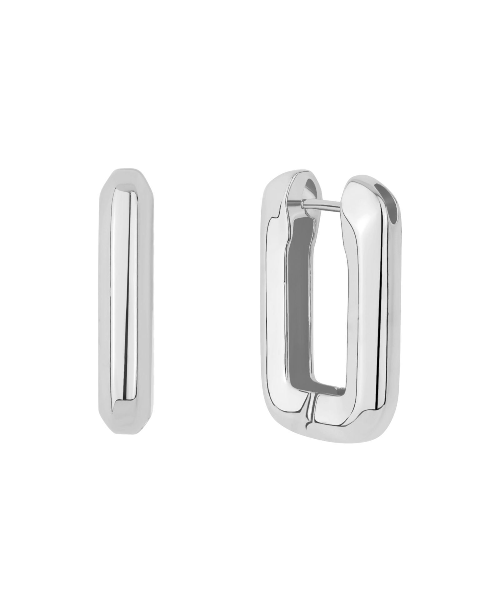 And Now This серьги-кольца Hinge Hoop