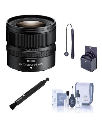 Nikon NIKKOR Z DX 12-28mm f/3.5-5.6 PZ VR объектив, комплект с набором фильтров 67mm, средством для чистки объектива, набором для чистки и шнурком для крышки объектива