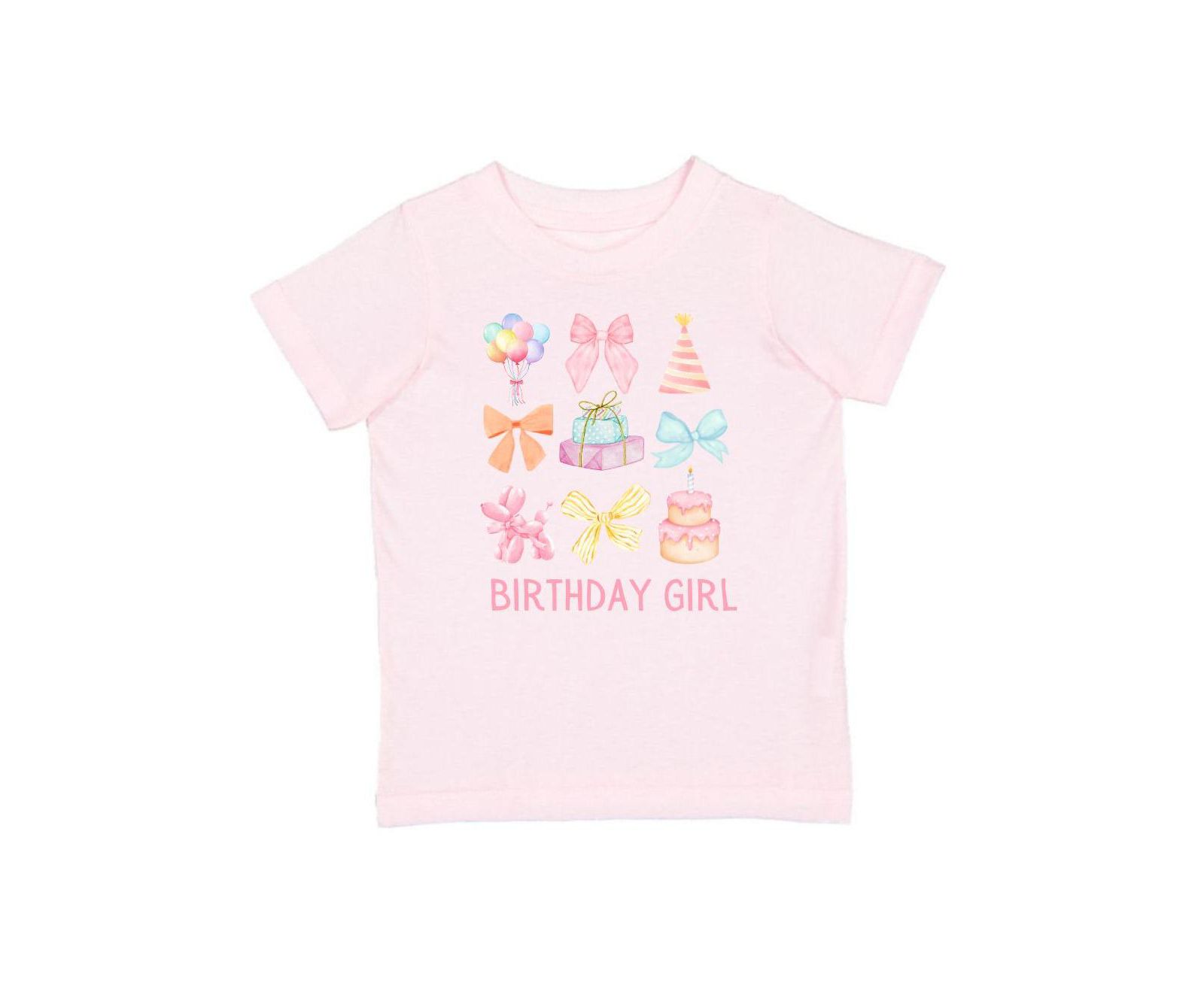 Sweet Wink Baby Girls Birthday Cutie Short Sleeve T-Shirt