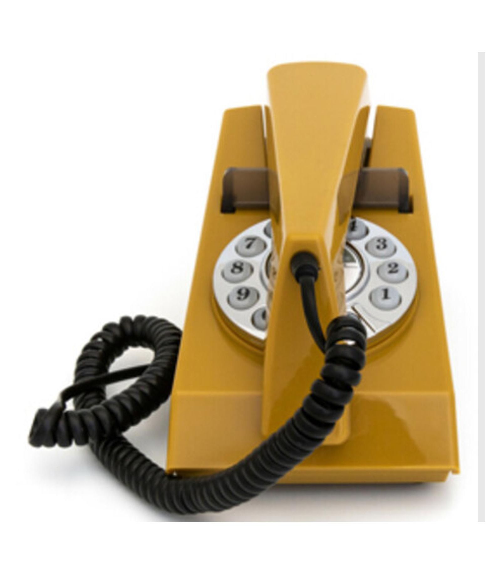 Ретро телефон GPO GPOTRMM, Mustard