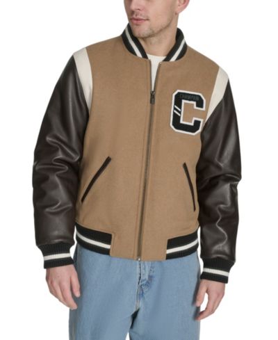 Мужская куртка Champion Mixed-Media Varsity Bomber