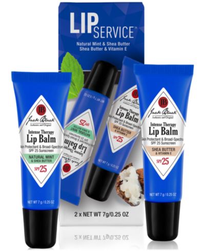 Набор бальзамов для губ Jack Black 2-Pc. Lip Service