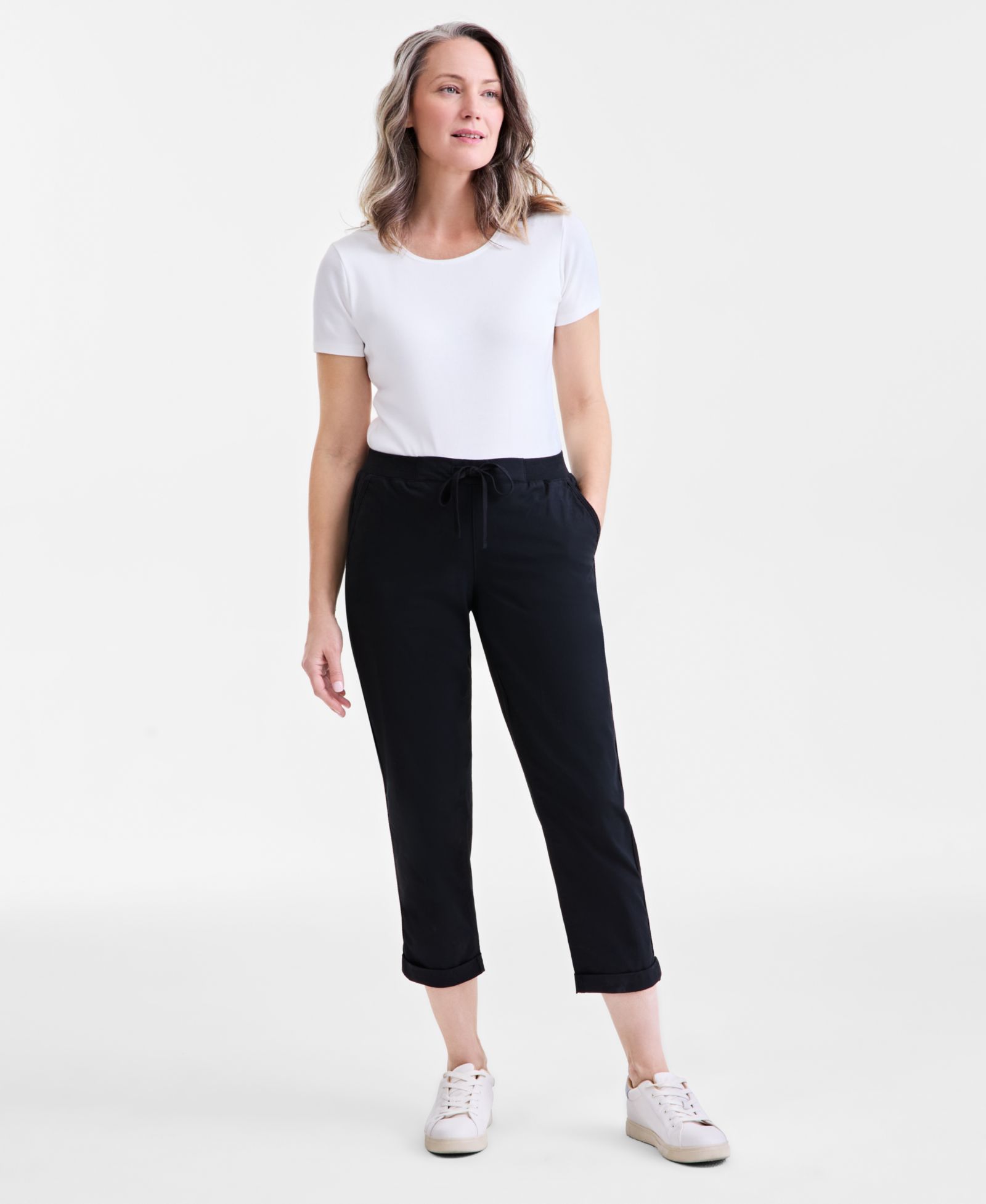 Женские брюки Style & Co с манжетами, Regular & Petite