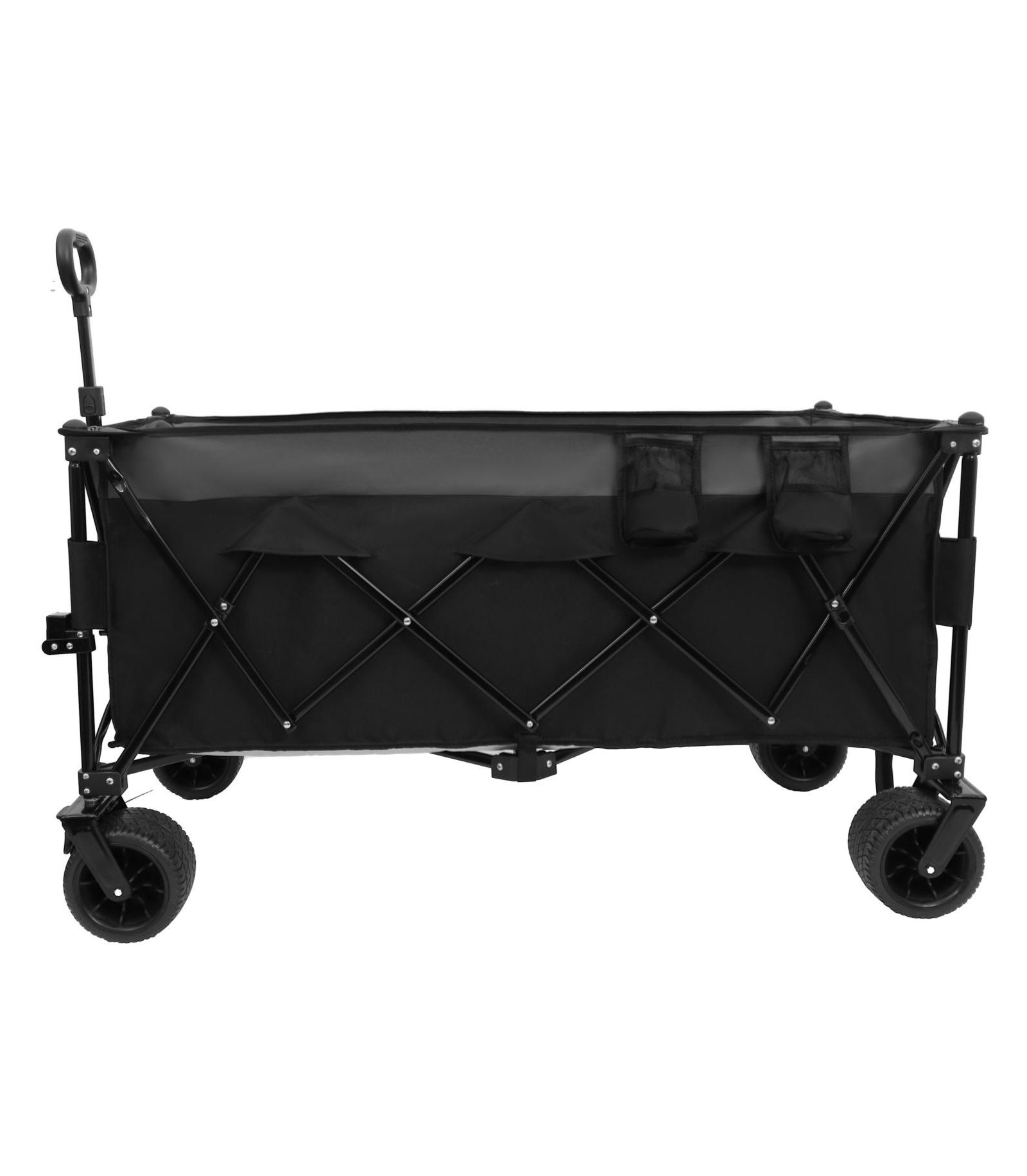 Foldable Utility Wagon - 480lb, All-Terrain, No Assembly
