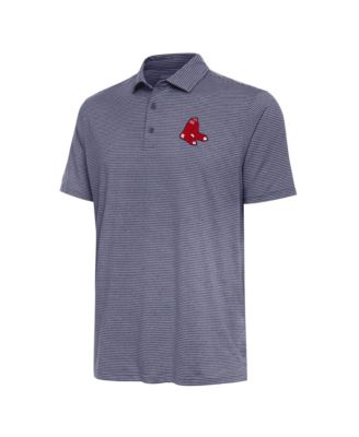 Мужское поло Antigua Heather Navy Boston Red Sox Scheme