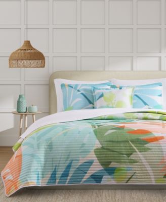 J. Queen Bold Tiki 2-Pc. Quilt Set, Twin/Twin XL