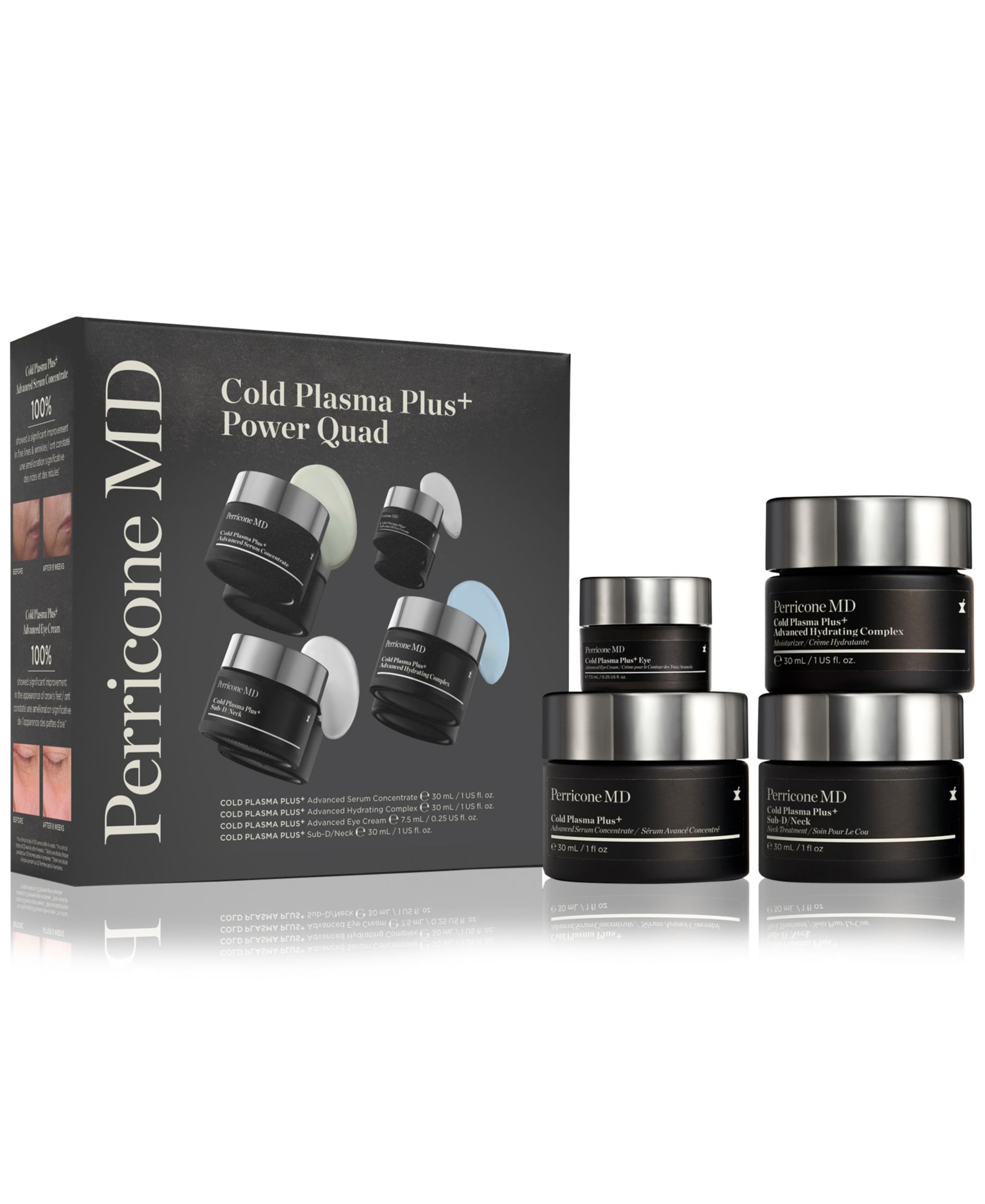 Набор для ухода за кожей Perricone MD 4-Pc. Cold Plasma Plus+ Power Quad