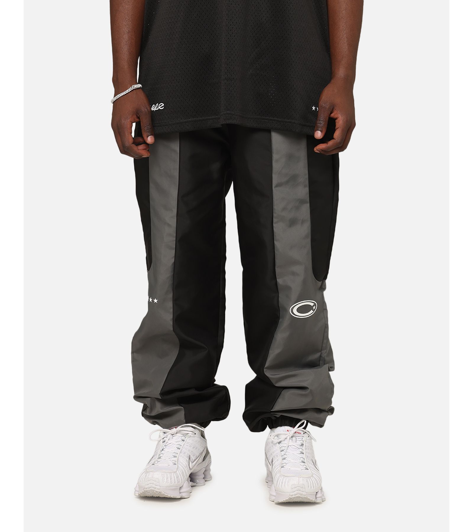 CARRE Men's Empire Panelled Trackpant- Grey, M