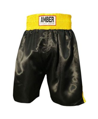 Боксерские шорты Fearless Classic Satin Pro-Style Black/Gold, размер L