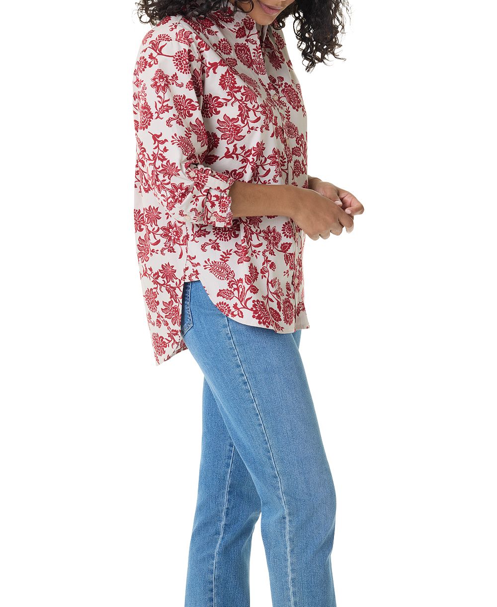 Gloria Vanderbilt Women's Amanda Button-Front Shirt