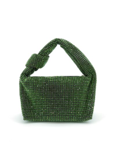 LIKE DREAMS Ashley Small Rhinestone Top Handle Bag