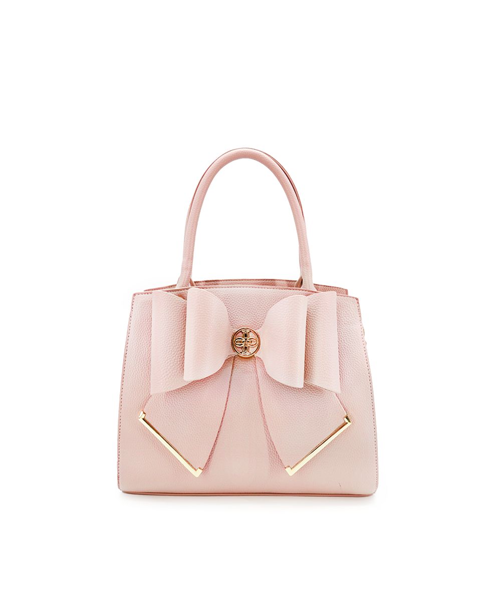 LIKE DREAMS Grace Medium Bowtie Top Handle Satchel Bag