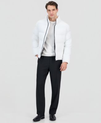 HUGO by Hugo Boss Men's Coated Puffer Jacket