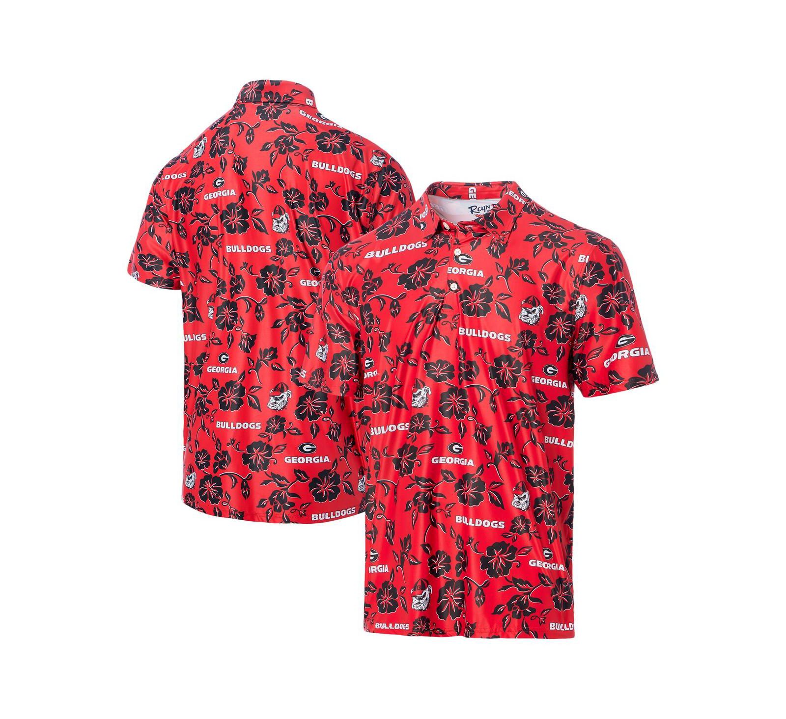 Reyn Spooner Men's Red Georgia Bulldogs Performance Polo Shirt