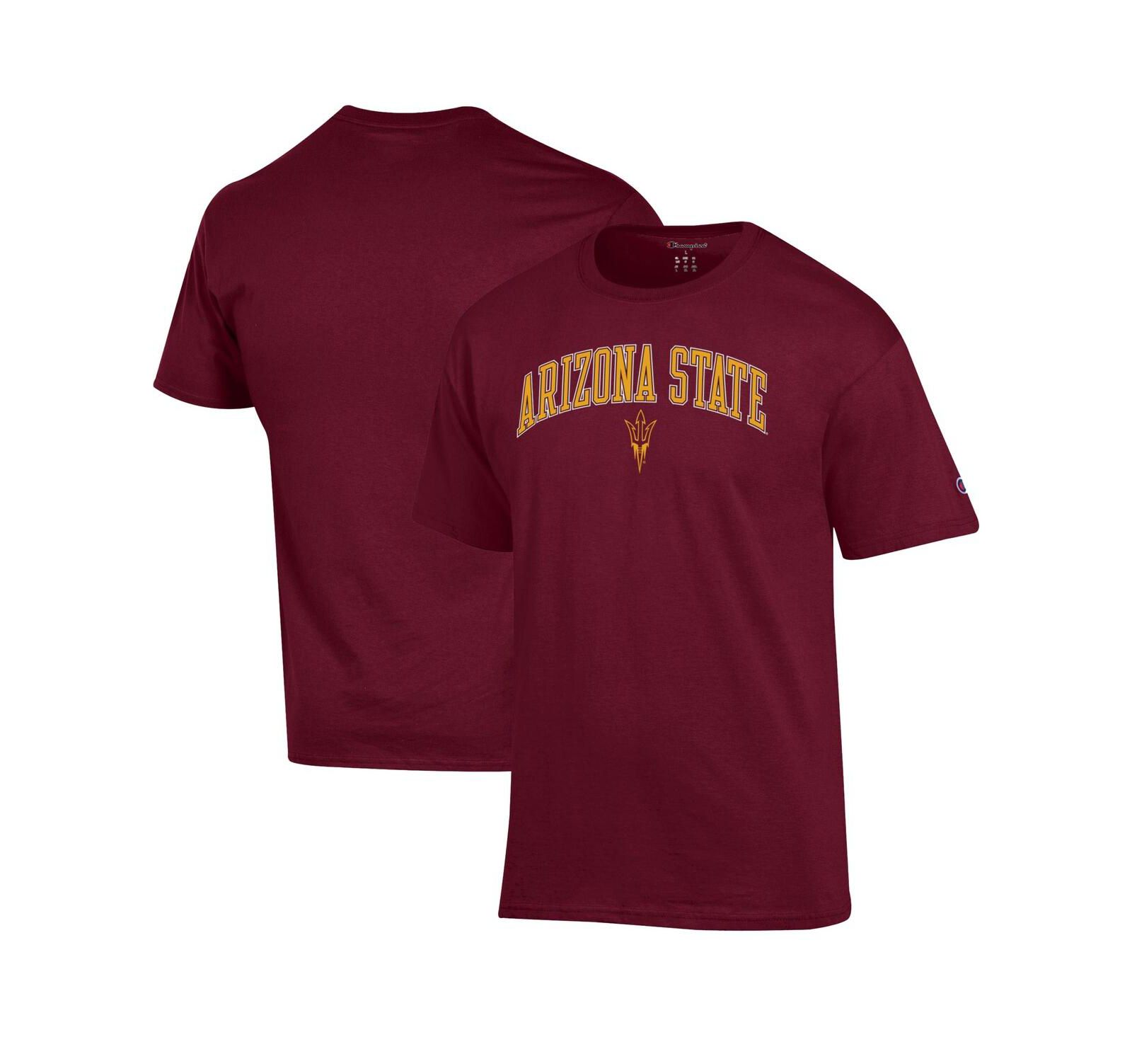 Мужская футболка Champion Arizona State Sun Devils Arch Over Logo