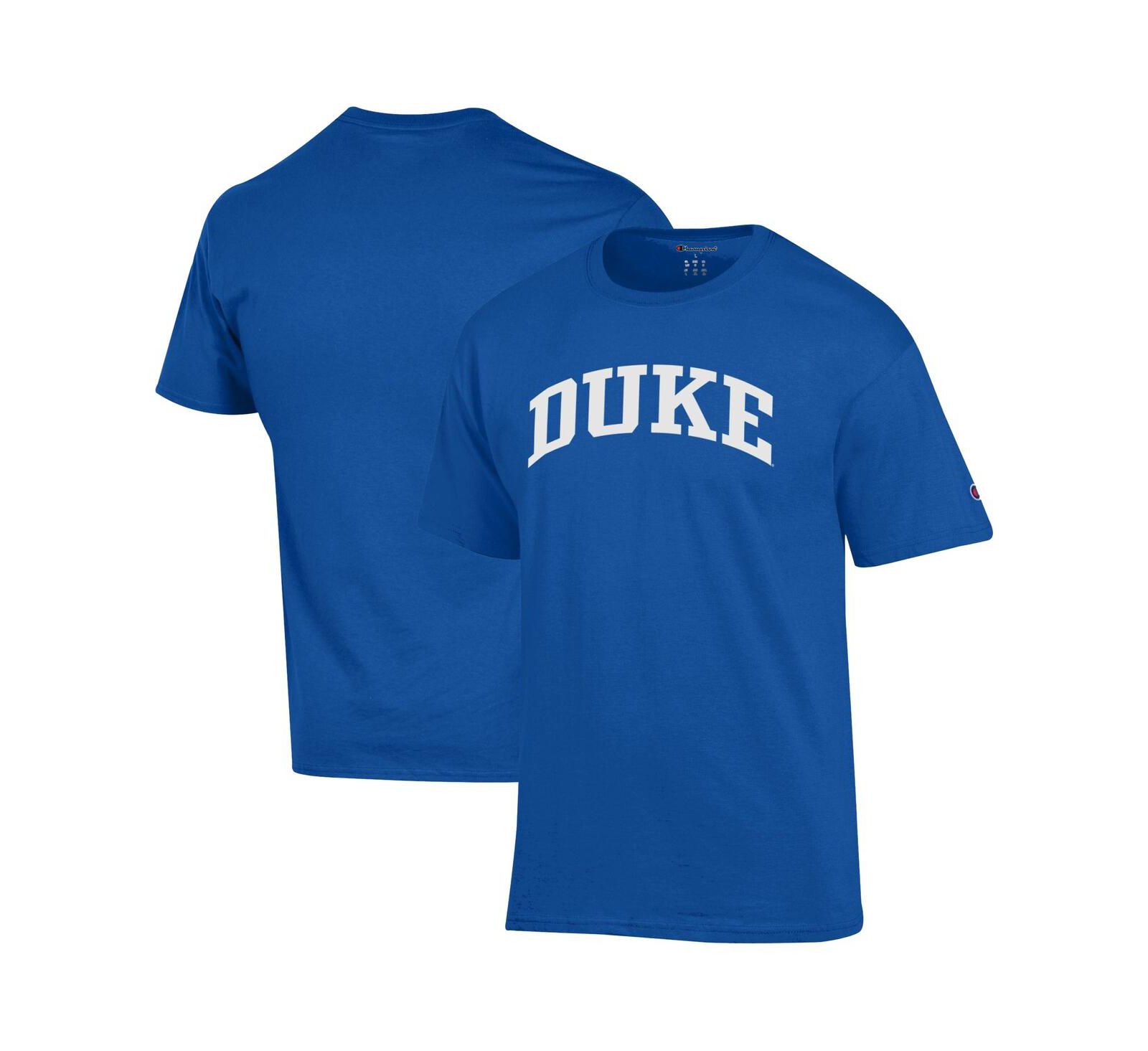 Champion Men's Royal Duke Blue Devils Basic Arch T-Shirt