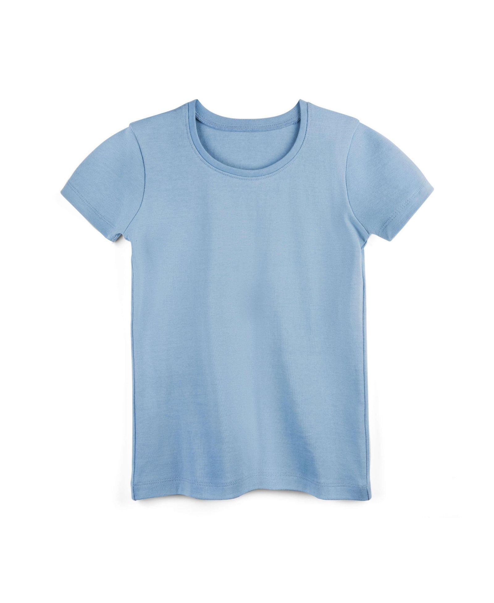 Mightly Girls Fair Trade Organic Cotton Ribbed Scoop Neck Tee