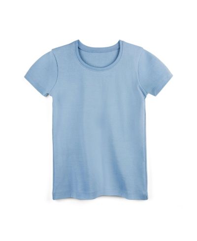 Детская футболка Mightly Fair Trade Organic Cotton Ribbed Scoop Neck