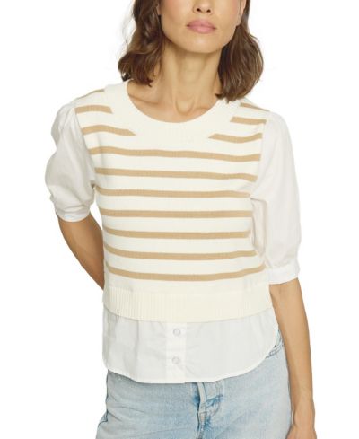 Топ Central Park West Women's Crewneck Twofer