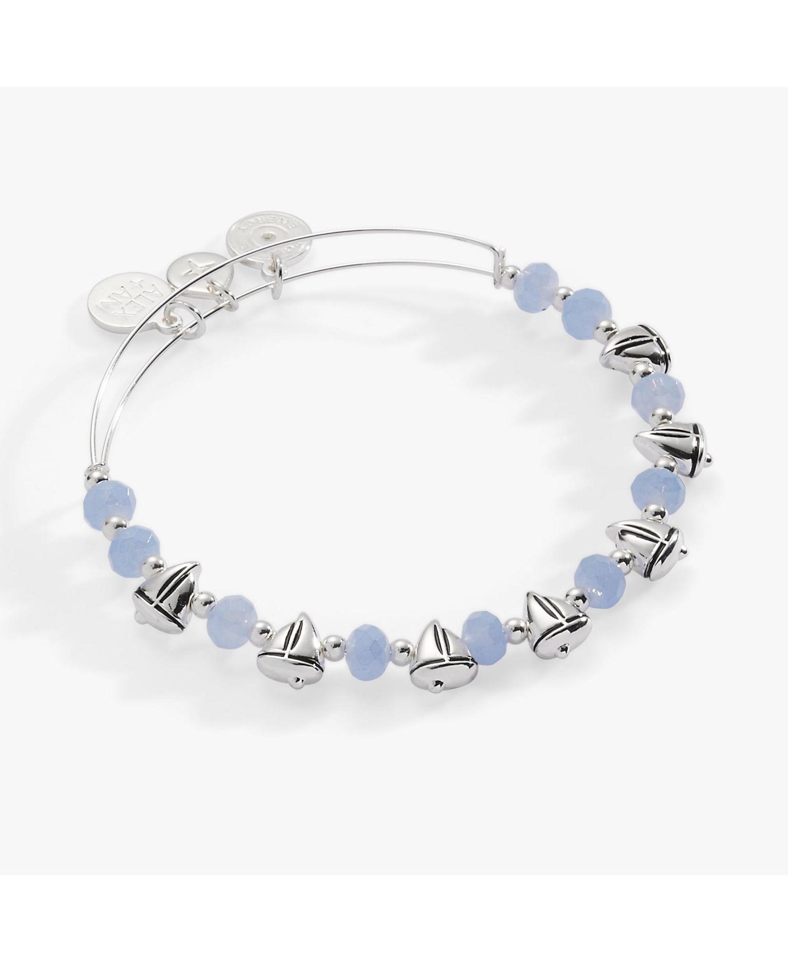 Браслет Alex and Ani Sailboat Beaded Bangle Bracelet