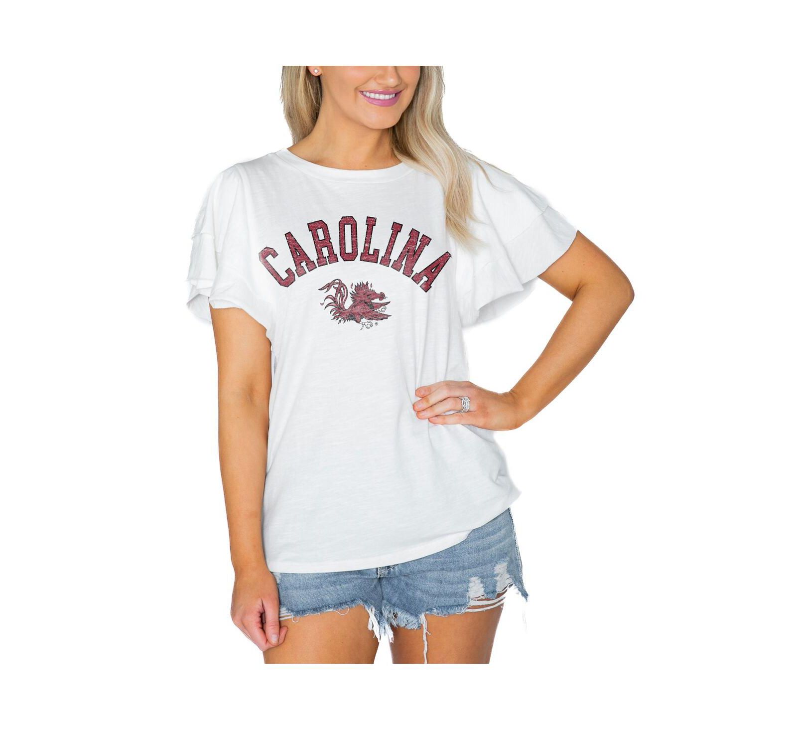 Женская футболка Gameday Couture South Carolina Gamecocks Arch Logo Lightweight