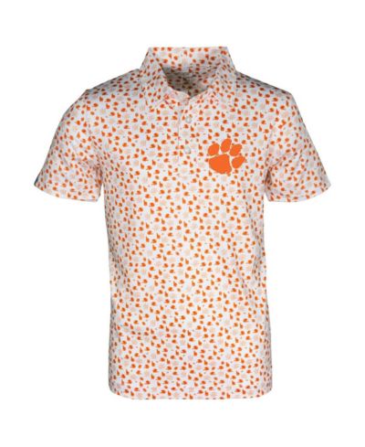 Поло рубашка Garb с принтом Clemson Tigers для малышей