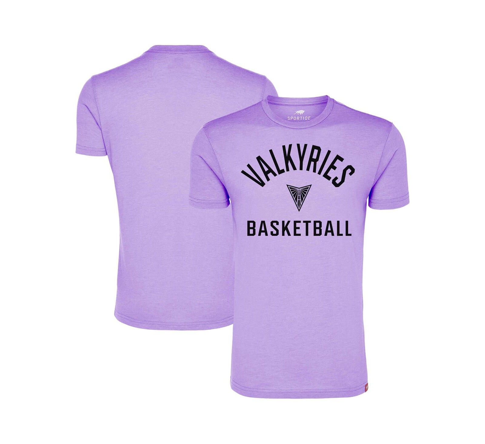 Sportiqe Men's and Women's Violet Golden State Valkyries Super-Soft Comfy Tri-Blend T-Shirt