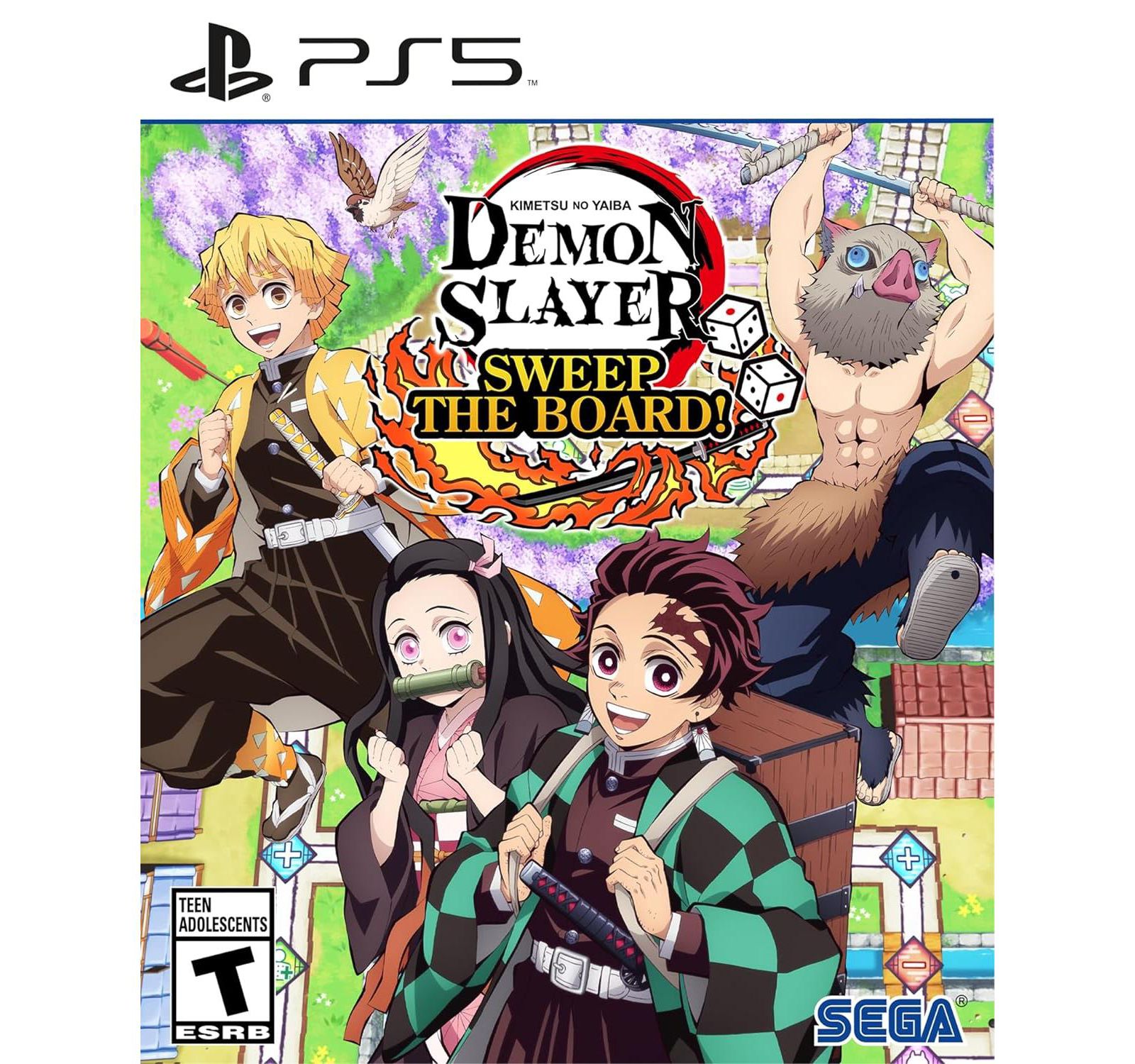 Sega Demon Slayer: Kimetsu no Yaiba Sweep the Board PlayStation 5
